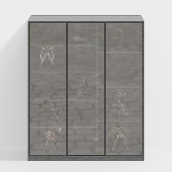 Modern Rack,Shelves,gray