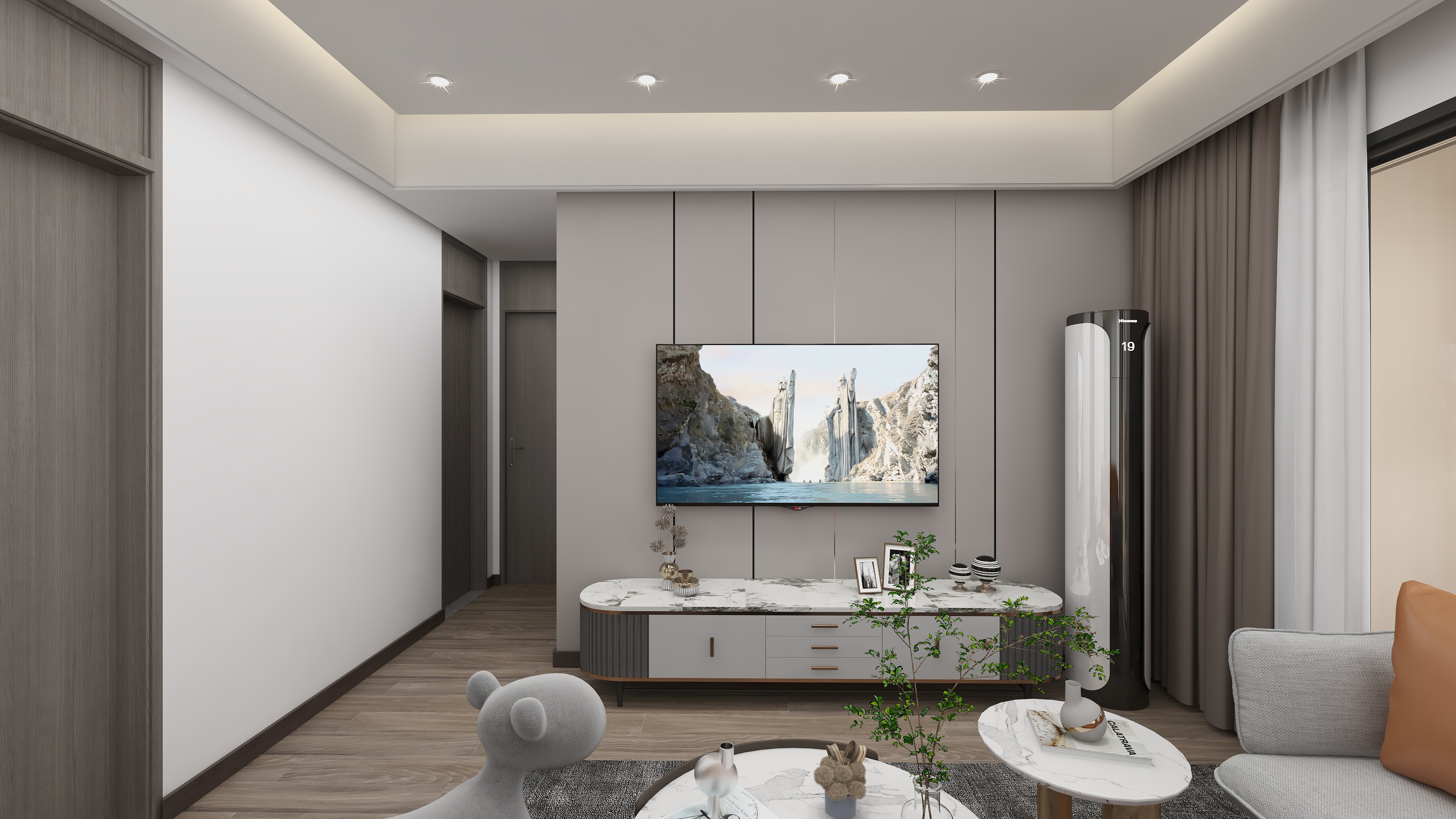 山岸装饰-万科森林公园-装修设计方案