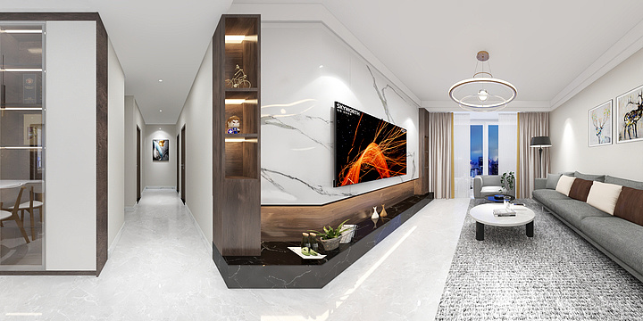 正正不呐呐-龙悦城130m²-装修设计方案