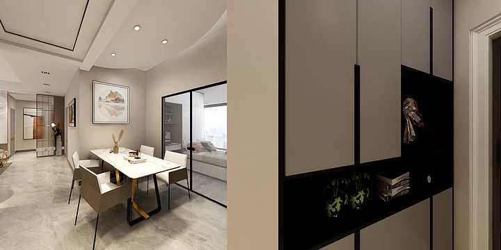 晏腾-3维空间设计示意图-装修设计方案