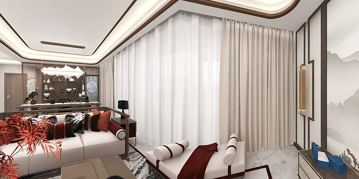 设计师jadyn-上城院子蒋先生陈女士.dwg-装修设计方案