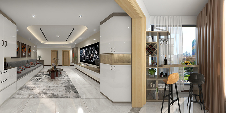 旺仔大馒头RkiD-128号客户-装修设计方案