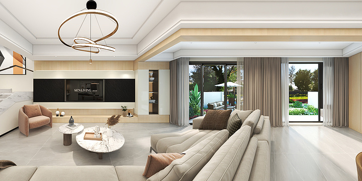 设计师MS周洁-「简雅之居」-装修设计方案