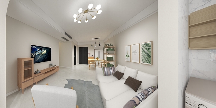 巷南空间设计-苏姐雅居.dwg-装修设计方案