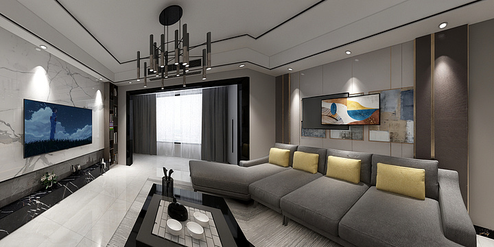 飞翔的铅笔-永宁府-丹城领秀2-1-1101-装修设计方案