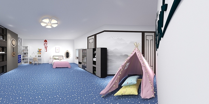 八百花舞-可爱系-装修设计方案