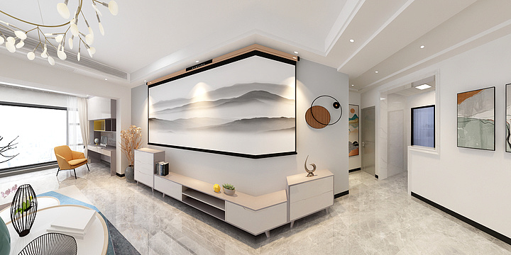 张先生zgx-御苑C03-2-2406熊猫-装修设计方案