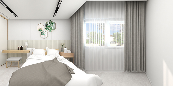 李佳亮99-德信海德公园83.00㎡A2’3室2厅1卫1厨-装修设计方案