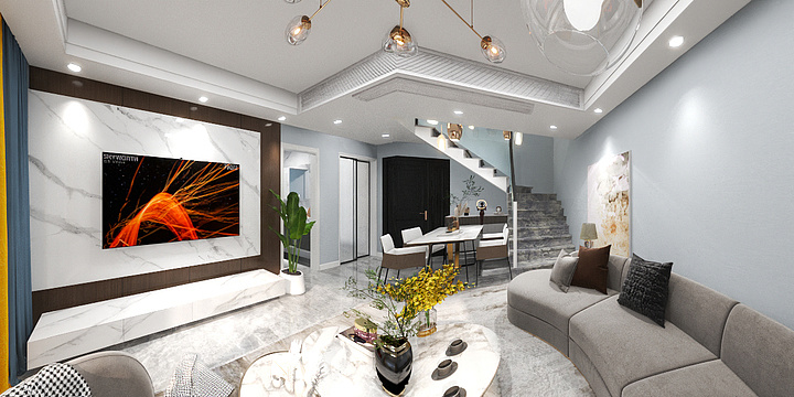 MrLI设计-一方中心-装修设计方案