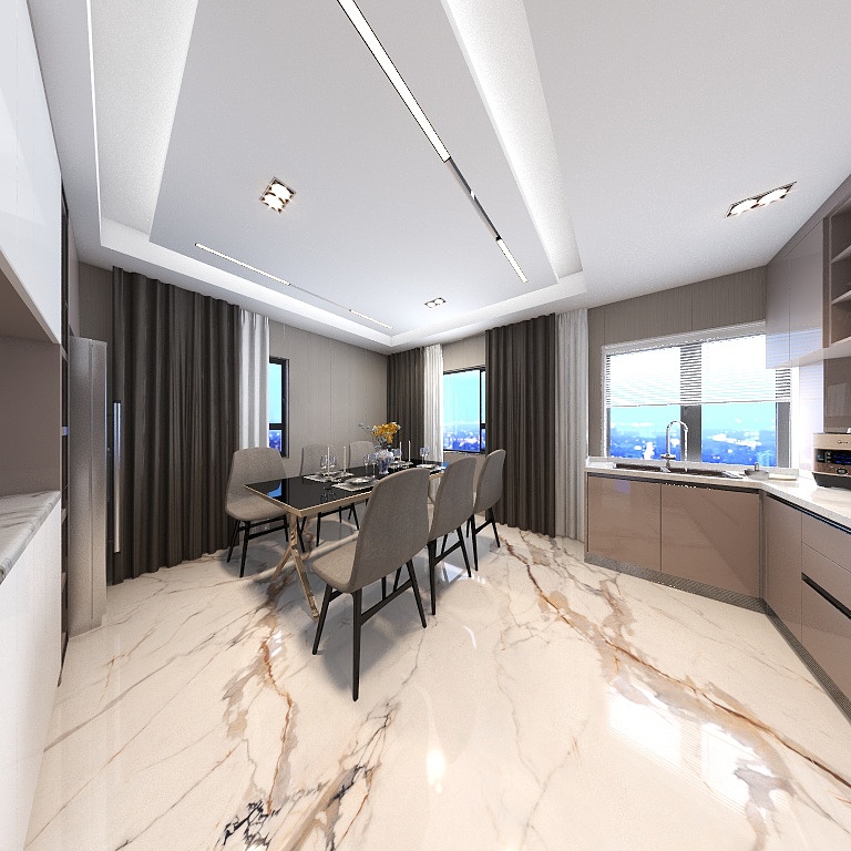 尐銘设计-瑞和园89.50㎡B户型3室2厅1卫-装修设计方案