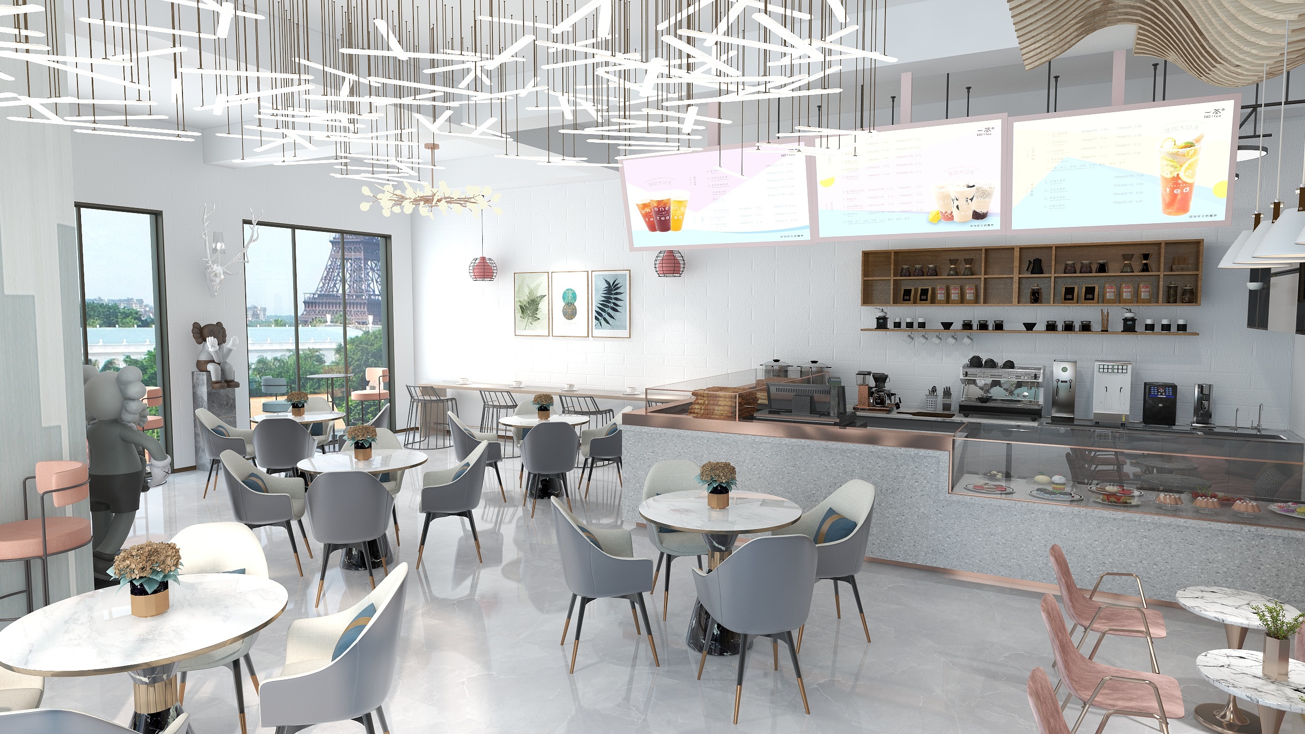 ParanoidodcO-咖啡厅-装修设计方案