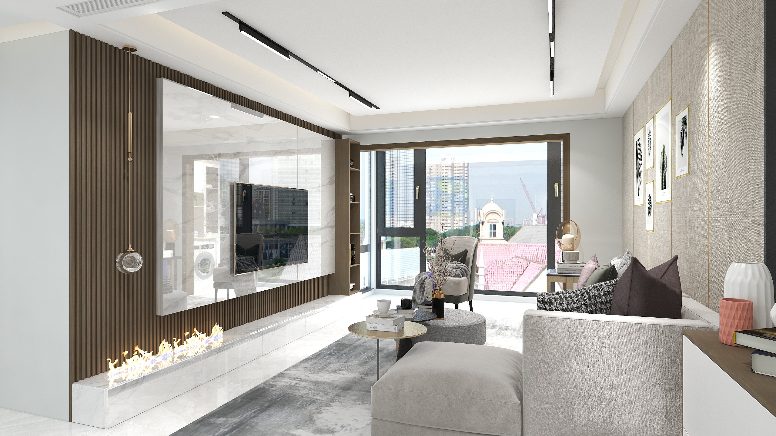 欧阳斌设计工作室-深圳壹成中心128平现代简约-装修设计方案