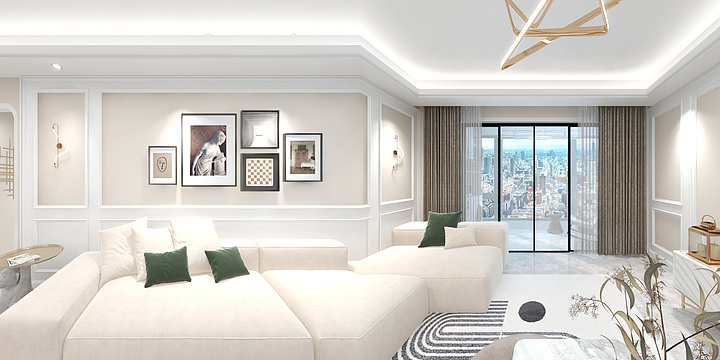 龚坤GLML-南部阳光翠庭41#1102-装修设计方案