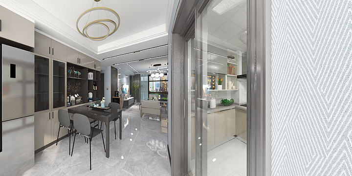 品度精策2-秦都铂金峰范-3#-1401-装修设计方案