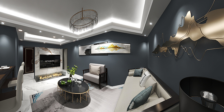 Chen9a-新中式-装修设计方案