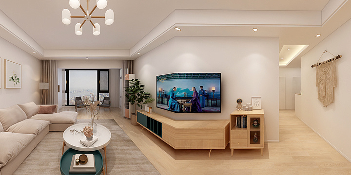 昆明全案设计师袁帅-元江-书香雅苑-装修设计方案