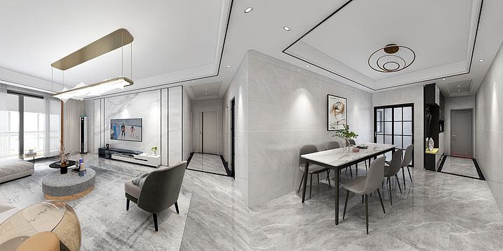 鸿盛五金-万隆幸福城-装修设计方案