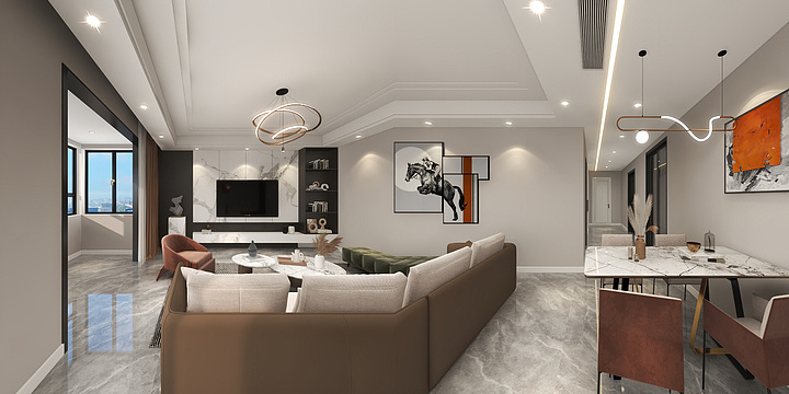 8W8-现代简约-副本-装修设计方案