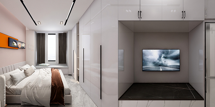 品优装饰zzz-泊景湾平面.dwg-装修设计方案