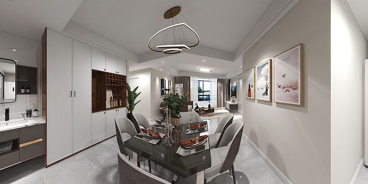 南通设计师杨文韬-紫东南苑6号303室 张哥.dw-装修设计方案