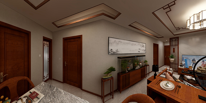 赵征-瑞和园89.50㎡B户型3室2厅1卫-装修设计方案