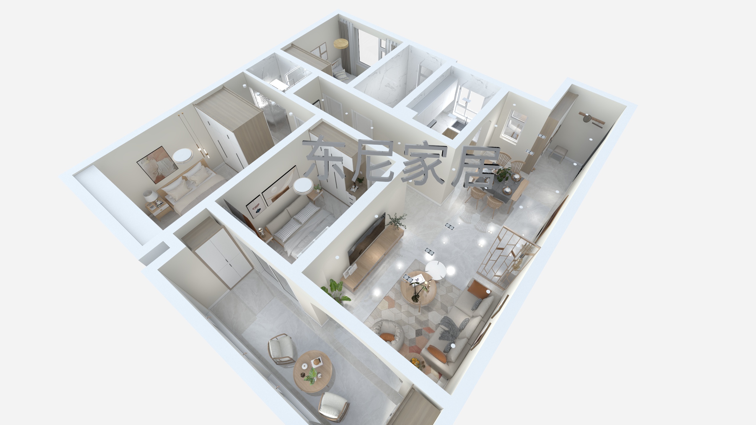 王家兴.-集美景致1-2-902-装修设计方案