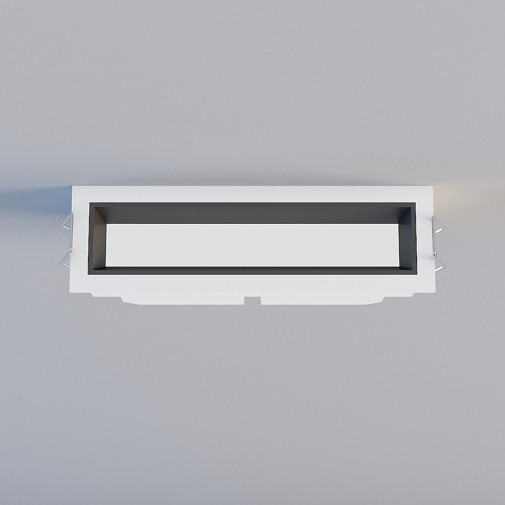 三强照明 FFL05 嵌入式泛光灯3D模型