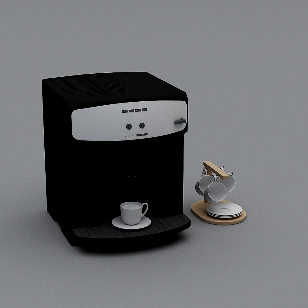 咖啡机13D模型
