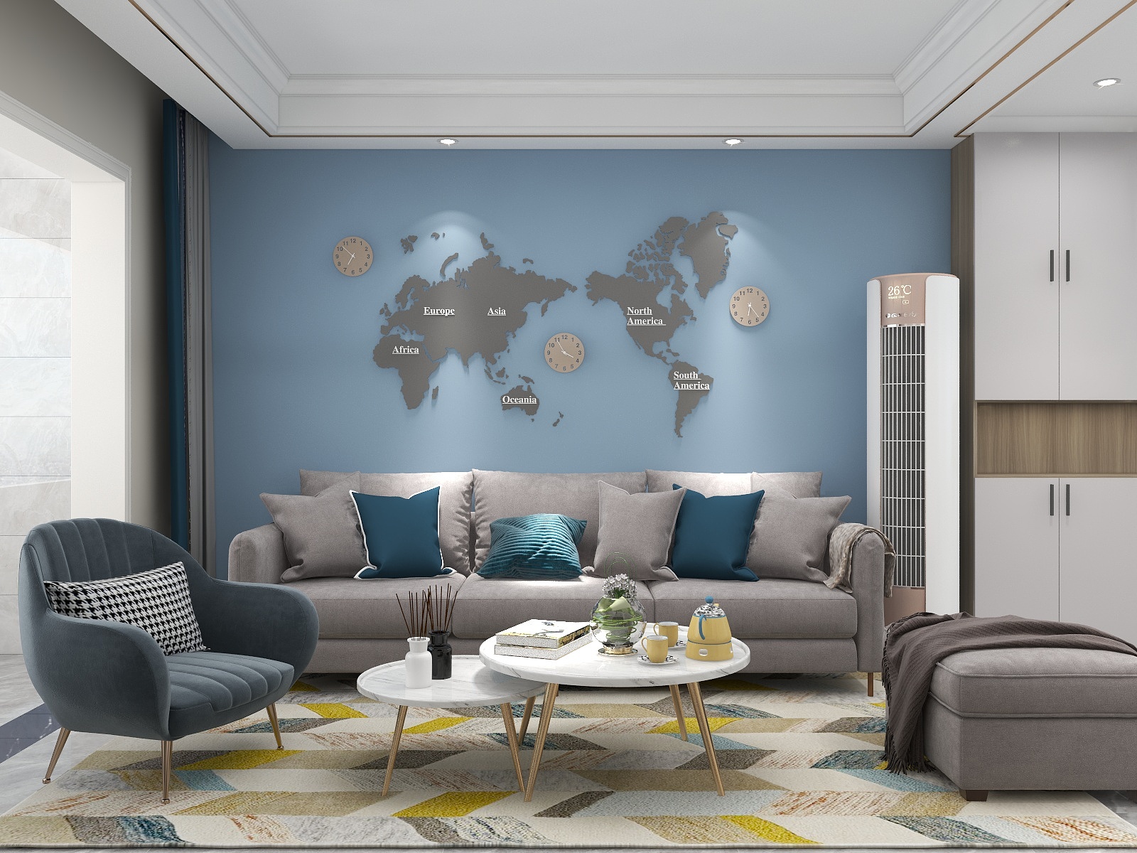 津点装饰种李飞-北欧装修效果图