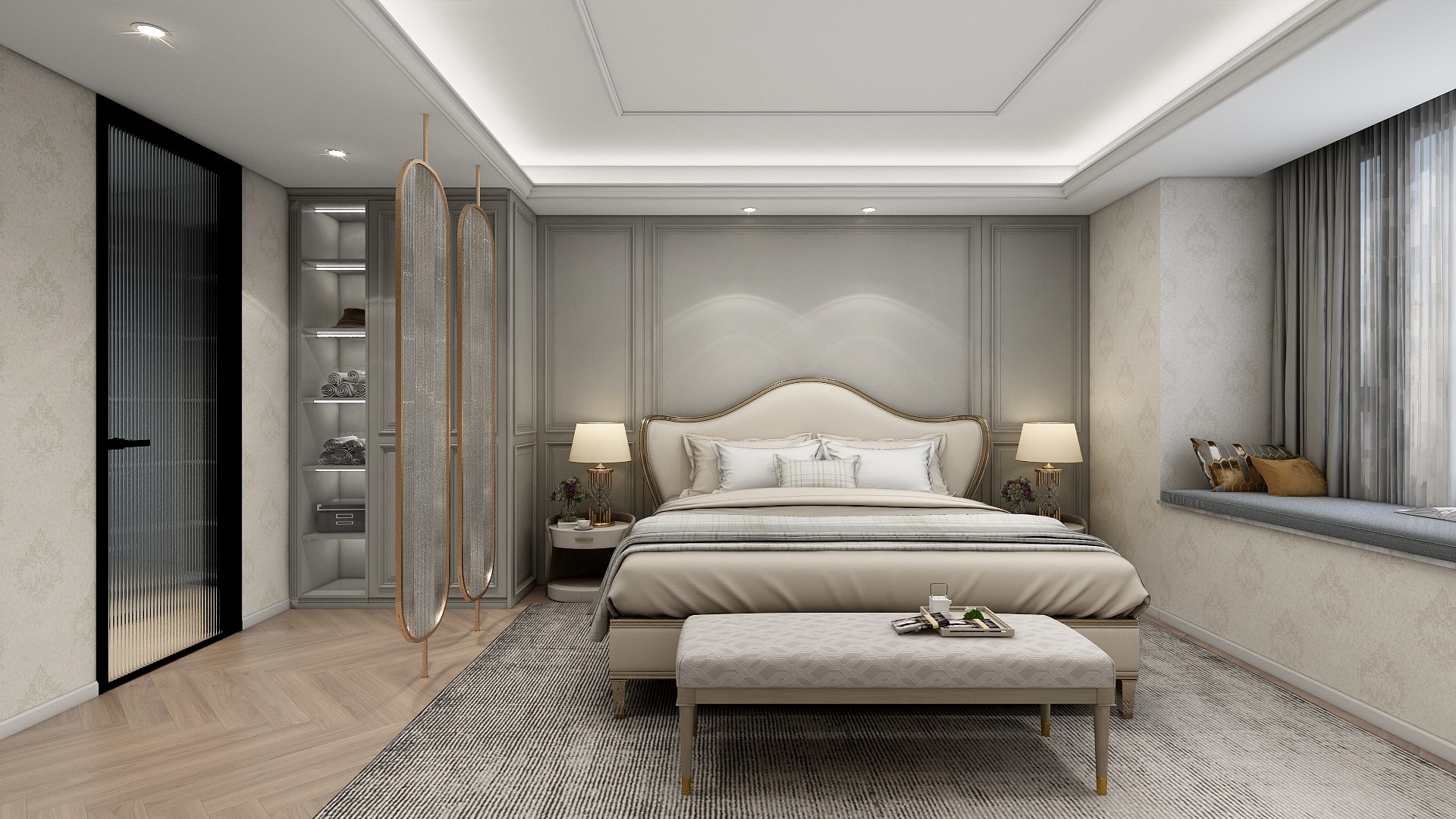 夏侯MZ-啊180㎡3室-装修设计方案