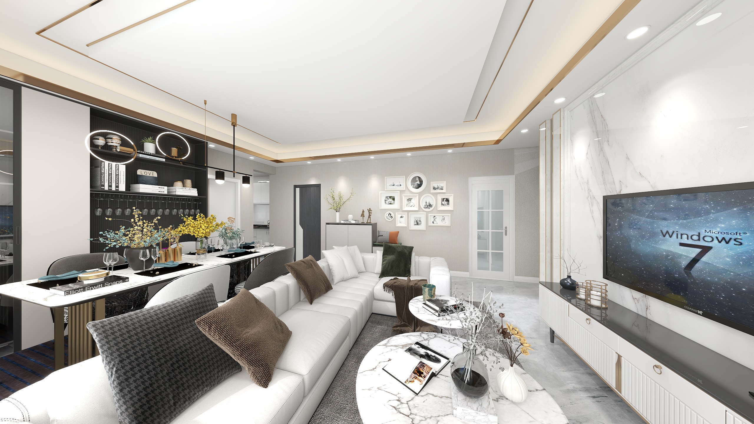 金小君-瑞和园89.50㎡B户型3室2厅1卫-装修设计方案