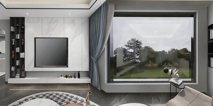 石伟-效果.dwg-装修设计方案