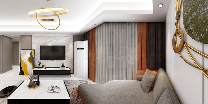 广分备用AdEa-品秀星樾项目01 户型107m²-装修设计方案