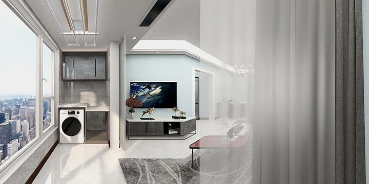 猫冬不能叫啊-白桦林溪20-1403.dwg-装修设计方案