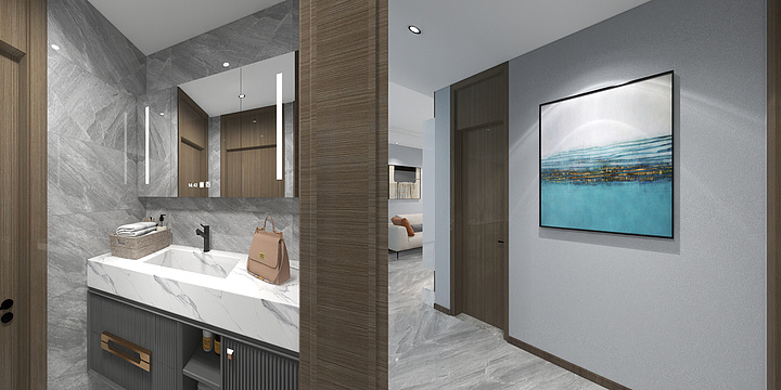 梵克空间设计-中铁江语城肖府-装修设计方案