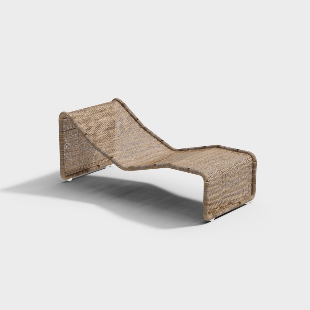 back-rest chair brown
