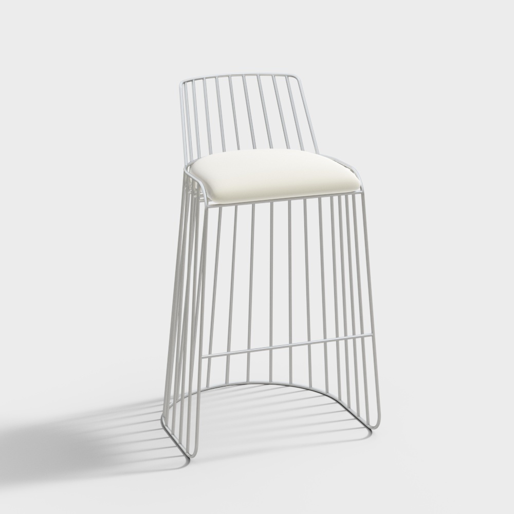 Bride’s Veil Bar & Counter Stool3D模型