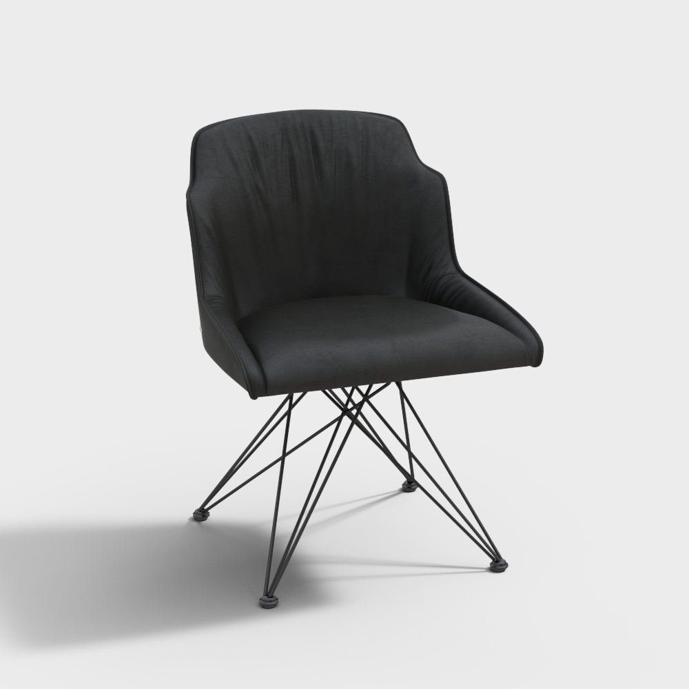 Cattelan Italia FLAMINIA_Leather 休闲椅3D模型