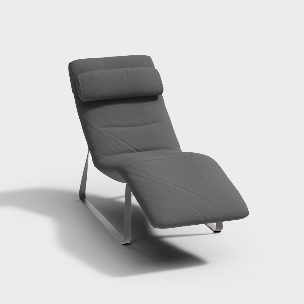 Deck Chair_black23D模型