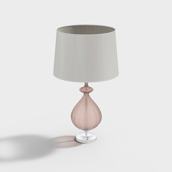 Neoclassic Modern Contemporary Table Lamps,Golden+Pink+White