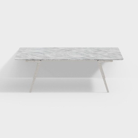 Flexform Minimalist Modern Dining Tables,Dining Tables,Gray