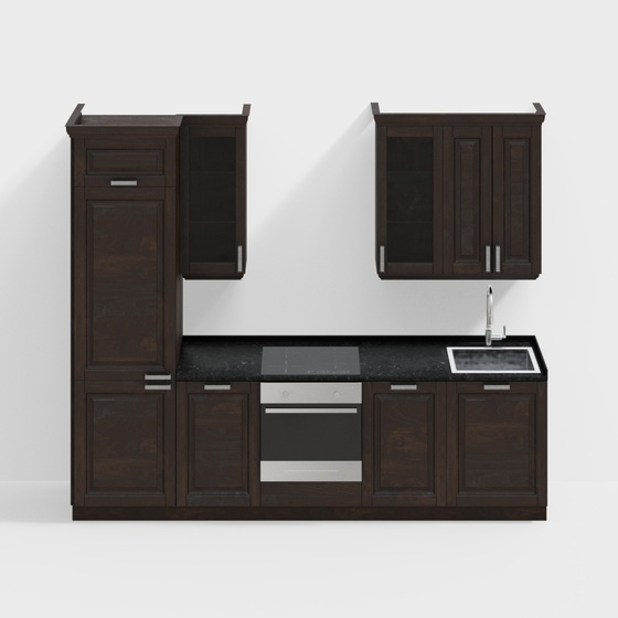 Farmhouse Kitchen Cabinets,Black