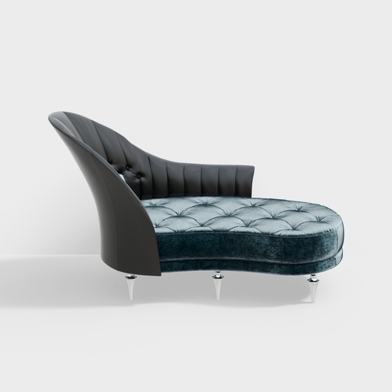 Neoclassic Modern European Chaise Longues,Outdoor Sofa,Seats & Sofas,Green