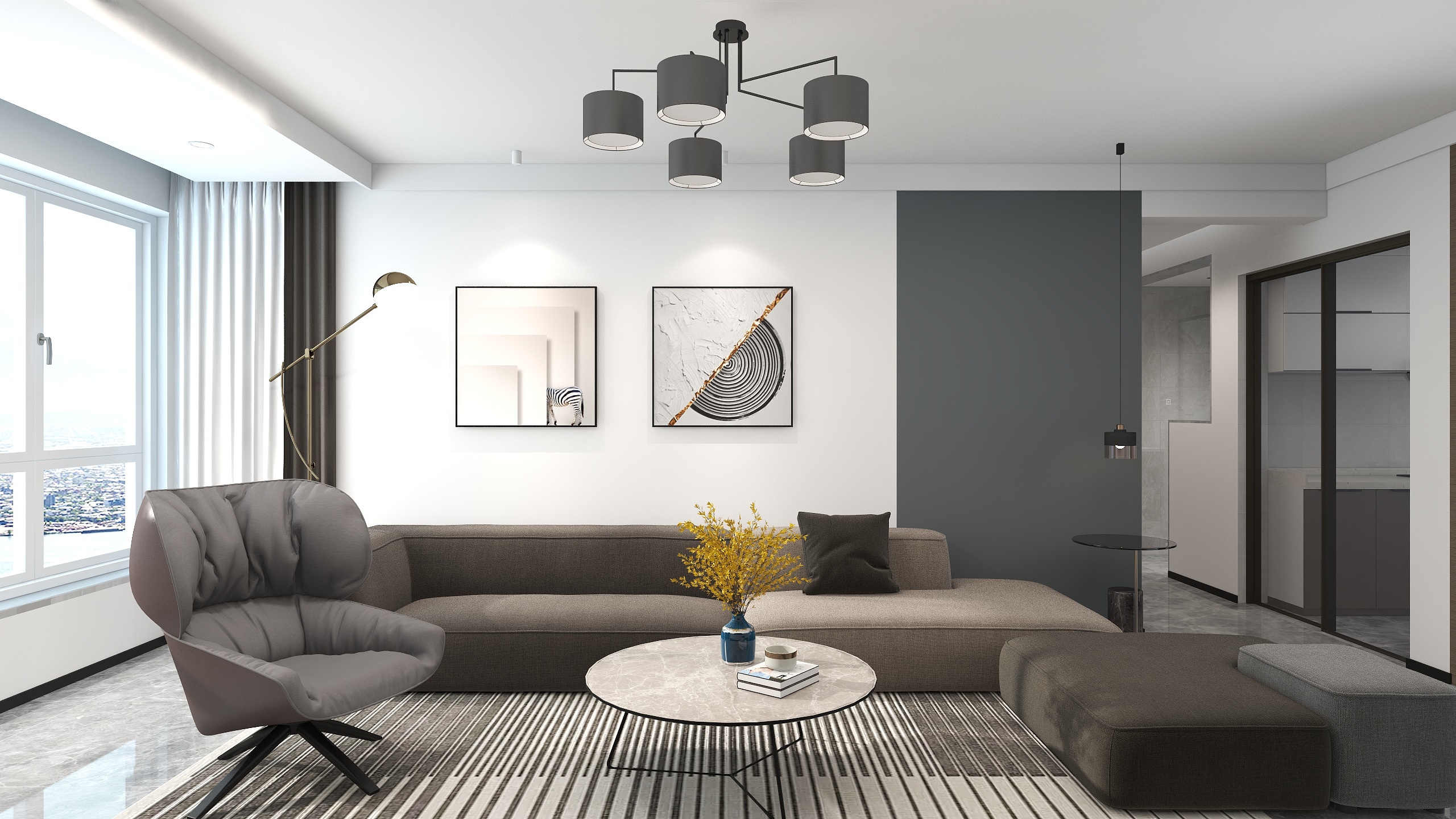 設計張-美的城100-装修设计方案