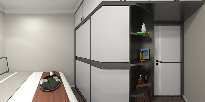 金柏居-定制用-明珠湖畔3-3-2张先生雅居-装修设计方案