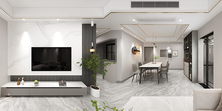 C梅梅-伊顿庄园4-2-1703.dwg-装修设计方案