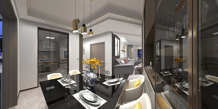 A启德韩鲜阳-方泰东方明珠-装修设计方案