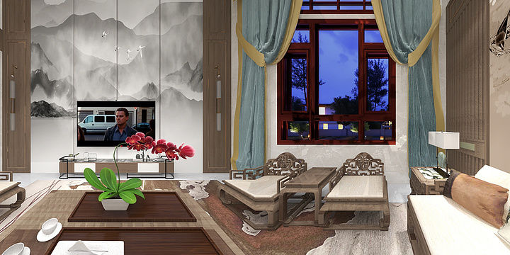 设计师梁钜彪-桨坪谭总-装修设计方案