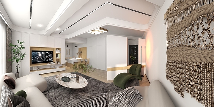 锦鲤丶Designer-凯悦春天-装修设计方案