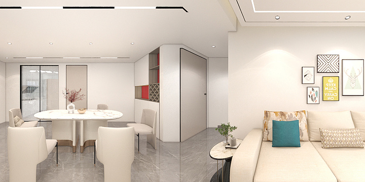 刘飞龙全案设计-西客明珠三室-副本-装修设计方案